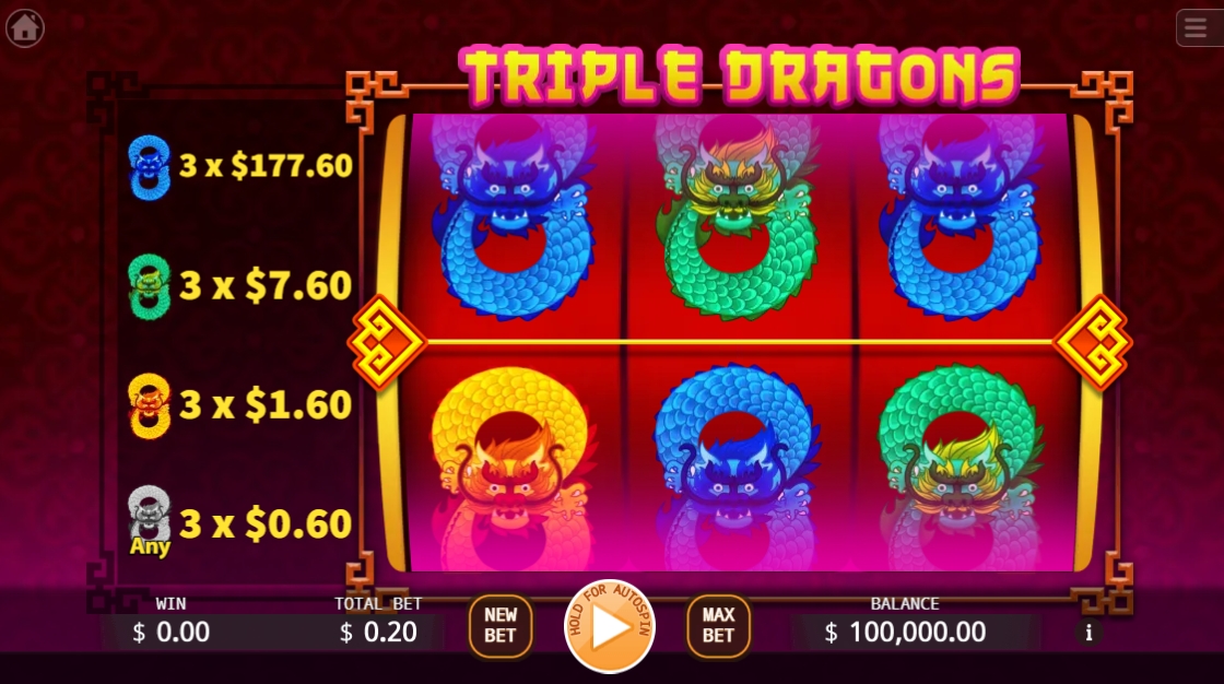 Triple Dragons KA GAMING xoslot247 ทางเข้า