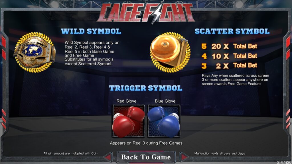 Cage Fight simpleplay xoslot247 ทดลองเล่น